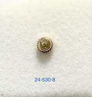 ROLEX Original Crown原裝勞力士細金的5.3mm(24-530-8)適合百多款勞力士及刁陀型號(包括1675-3/1675-8/1625/68273/68278/15233⋯⋯其他型