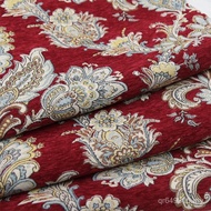 Kain Jacquard Lebar Dicelup Benang 2.8 Meter Fabrik Sofa Chenille Gaya Eropah FZ1Y