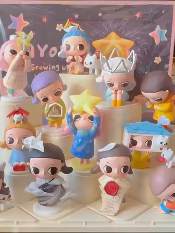 In Stock Nyota Growing Up By Your Way Series Blind Box Anime Figures Fly To Your Own Mountain Figure
