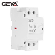 GEYA GYHC 2Pole 40A 63A DC24V Coil Control Voltage 2NO 2NC 1NO1NC Automatic Household Contactor Din 