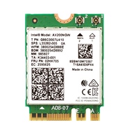 Dual Band AX200NGW 2.4Gbps 802.11Ax Wireless Intel AX200 WiFi Card Bluetooth 5.0 for Windows 10