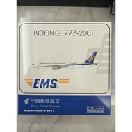 [Ready Stock] 1/400 China Postal Airlines BOEING 777-200F B-221X Alloy Airplane Model with Original 