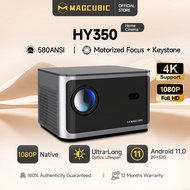 Magcubic 580ANSI Projector4K 1080P Wifi6 Voice Control Electronic Focus BT5.0 Home Projetor HY350