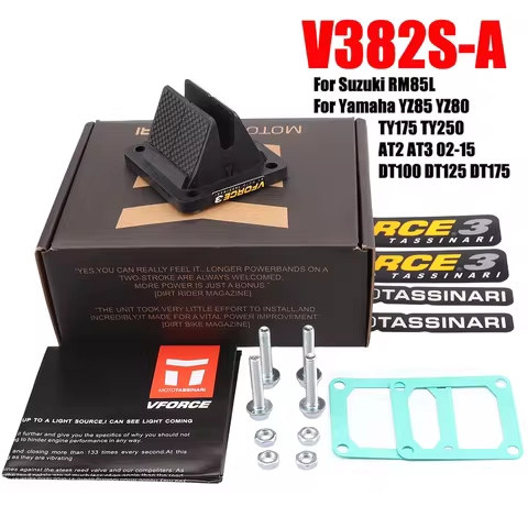For Yamaha YZ85 YZ80 DT100 DT125 DT175 TY175 TY250 AT2 AT3 02-15 Motorcycle V382S-A Vforce V-Force 3