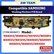 Compatible SAMSUNG WASHING MACHINE PCB BOARD (7 PIN SOCKET) WA85V3/WA88V4/WA10V5/WA98F4/WA95V3/WA12V