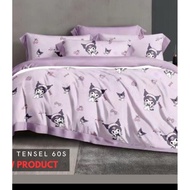 ORGANIC SILK BEDSHEET 60S 120X200X30 CHILDREN'S MOTIF SILK BEDSHEET