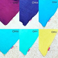 NR Tudung Lycra Cotton Printed 2 loops Instant Shawl