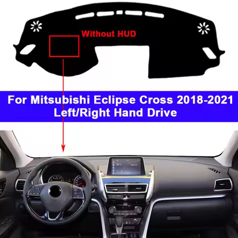 Car Inner Dashboard Cover Protector For Mitsubishi Eclipse Cross 2018 2019 2020 2021 Dash Mat Carpet