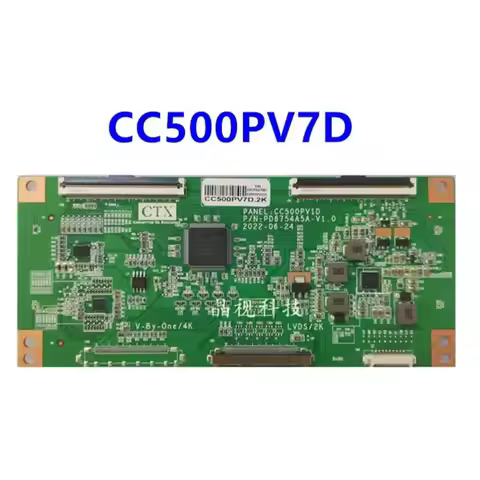 2K CC500PV5D CC500PV7D PD6754A5-V1.0 LED tv T-CON Logic board LVDS inPUT