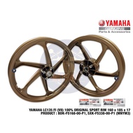 LC135 FI 135LC V8 100% ORIGINAL SE V2 SPORT RIM CAST WHEEL MNYM3 GOLD BDK-F5168-00-P1 5XK-F5338-00-P