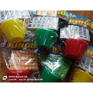 Bingo set with card and chips Bingo Board Game