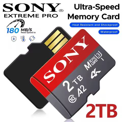 Sony SD Memory Card 1TB 2TB Micro TF SD Card 128GB 256GB TF Card For Camera Surveillance Devices For