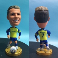 Al Nassr Ronaldo Player Figure/Al Nassr Chistiano Ronaldo/Miniature Al Nassr Ball Player/Kodoto Rona