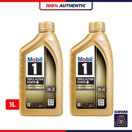 MOBIL 1 TRIPLE ACTION POWER+ 0W20 0W40 SP Advanced Fully Synthetic Engine Oil (1L)