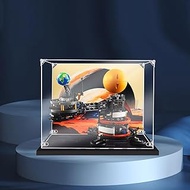 Acrylic Display case with Screw for Lego® Planet Earth and Moon in Orbit 42179 (Lego Set is not Incl