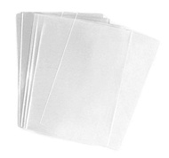 TUPWEL 100PCS 5x7inch (1.2mil) Clear Flat Cello/Cellophane Sealable Treat Bag PP Plastic Packing Bag
