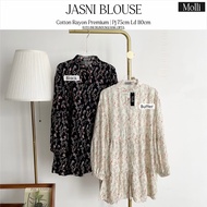 JASNI BLOUSE BY MOCA BLOUSE MOTIF COTTON RAYON MATERIAL