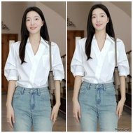 KATUN KEMEJA June Shirt / Women's Shirt 7 sleeves/8 premium poplin cotton 2561