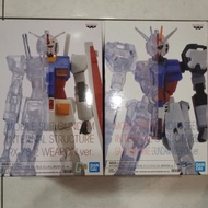 Banpresto Mobile Suit Gundam Internal Structure Gundam RX-78-2 Weapon Ver.2 GAT-X105 Strike Gundam W