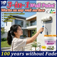 TicioCizz epoxy sand cat dinding dalam rumah exterior wall paint for wall cat putih luar bilik cat d
