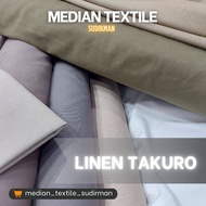 Takuro LINEN | Linen fabric | Mediansudirman TAKURO LINEN FABRIC