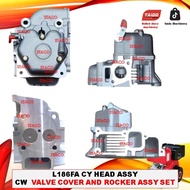 DIESEL ENGINE 10HP MODEL L186  L100 CY HEAD ASSY CW VALVE COVER AND ROCKER SET ASSY