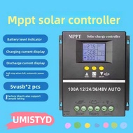 UMISTYDREAMUM9U MPPT  Controller, 12V/48V 60A 80A 100A Battery Charger,  Digital Display Protects Ba