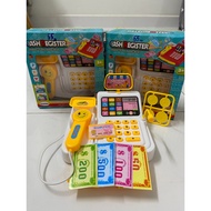 SUPERMARKET MONEY COMPUTER TOY, WITH LIGHTS, SOUND