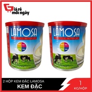 Combo 2 Hộp Kem Đặc Lamosa Hộp 1 Kg x2