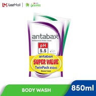 Antabax Antibacterial Shower Cream Sensitive 850ml + Pine 850ml