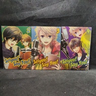 Seiyuu Comic Say You, Vol 2,3,4, M&C, Hirotaka Kisaragi.