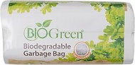 Biogreen Disposable Garbage Bag, White (Pack of 20)