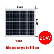Solar Panel 18V 20w Monocrystalline