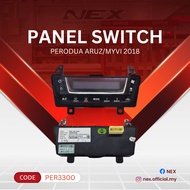 🔥100% ORIGINAL NEW🔥 AIRCOND PANEL SWITCH CONTROL PERODUA ARUZ 2019 / MYVI 2018-2023 3RD GEN