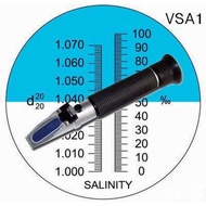 Salinity Refractormeter Salt Water Test Hydrometer Fish Tank Aquarium