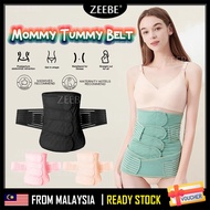 ZEEBE Mommy Tummy Belt Abdominal Binder Postpartum Belt Bengkung Corset Belly Binding Maternity Bersalin Shapewear