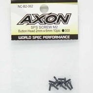 NC-B2-062 AXON SPS Screw M2 / Button Head 2mm X 6mm 10Pic (Steel)