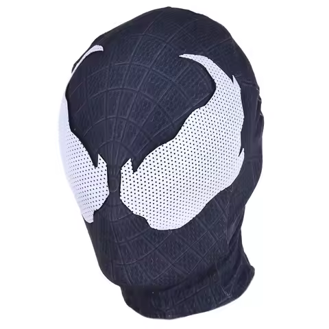 Symbiote Venom Spiderman Iron Man Spider PS4 Spider Miles Morales Ultimate Mask Superhero Cosplay Co