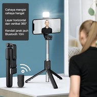 Bluetooth Selfie Stick Integrated Tripod Selfie Stick K12D/