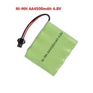 For Rc Toys Cars Tanks Robots Boats Guns 4.8v AA 4500mah NiMH Rechargeable Battery Pack SM Plug with