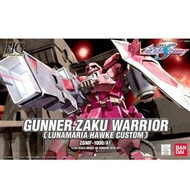 HG Gunner Zaku Warrior Lunamaria Hawke Luna Custom 露娜專用 砲擊型 渣古 戰士 1/144 Bandai High Grade Gundam See