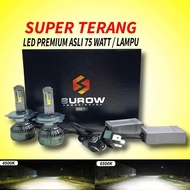 R Surow Srw75X Super Bright Car Led Lights H4 H11 H16 H8 H9 Hb3 Hb4 H7 H1 Hir2 9005 9006 9012