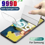 Hydrogel Soft Film Full Cover Screen Protector For Samsung Galaxy S22 S21 S20 S10 S9 S8 Note 20 Ultra Note 10 9 8 Plus Lite S20 fe A72 A32 A02s A20s A12 A22 A52S A10s A30s A21s A10 A20 A30 A50 A70 A01 A11 A31 A51 A71 M31 M51