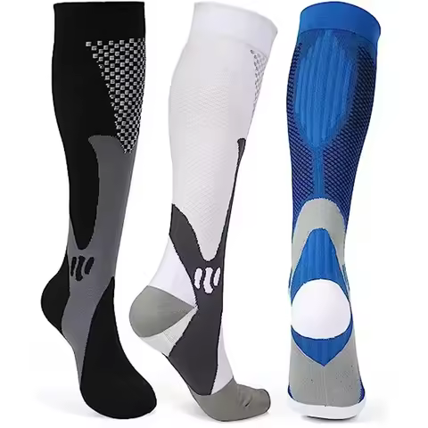 Compression Socks for Men and Women Medical Althetic Sports Nurses Socks Is Best for Running Flight 