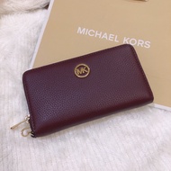全新✨ MK 長夾 Michael Kors 荔枝牛皮長夾 錢包 皮夾