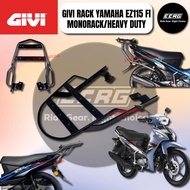 GIVI RACK 100% ORIGINAL MONORACK / HEAVY DUTY RACK / WITH STOPLIGHT [YAMAHA EZ115 FI]
