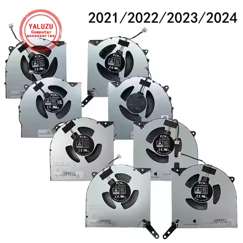 New Laptop CPU GPU Cooling Fan For Lenovo Y9000P R9000P 2021/2022/2023/2024 Legion Pro 5 16IRX8 16AR