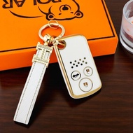 Honda Car Key Cover Case For Civic FB 2.0 CRV G4 3-Button Type
