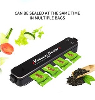 電動家用自動電動便攜式食品保存器包裝塑料真空封口機  Electric Home Automatic Electric Portable Food Saver Packing Plastic Vacuum Sealer Machine