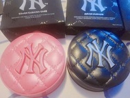 MLB老花氣墊NY粉底持久不脫妝提亮奶油肌自然啞光（高街黑）